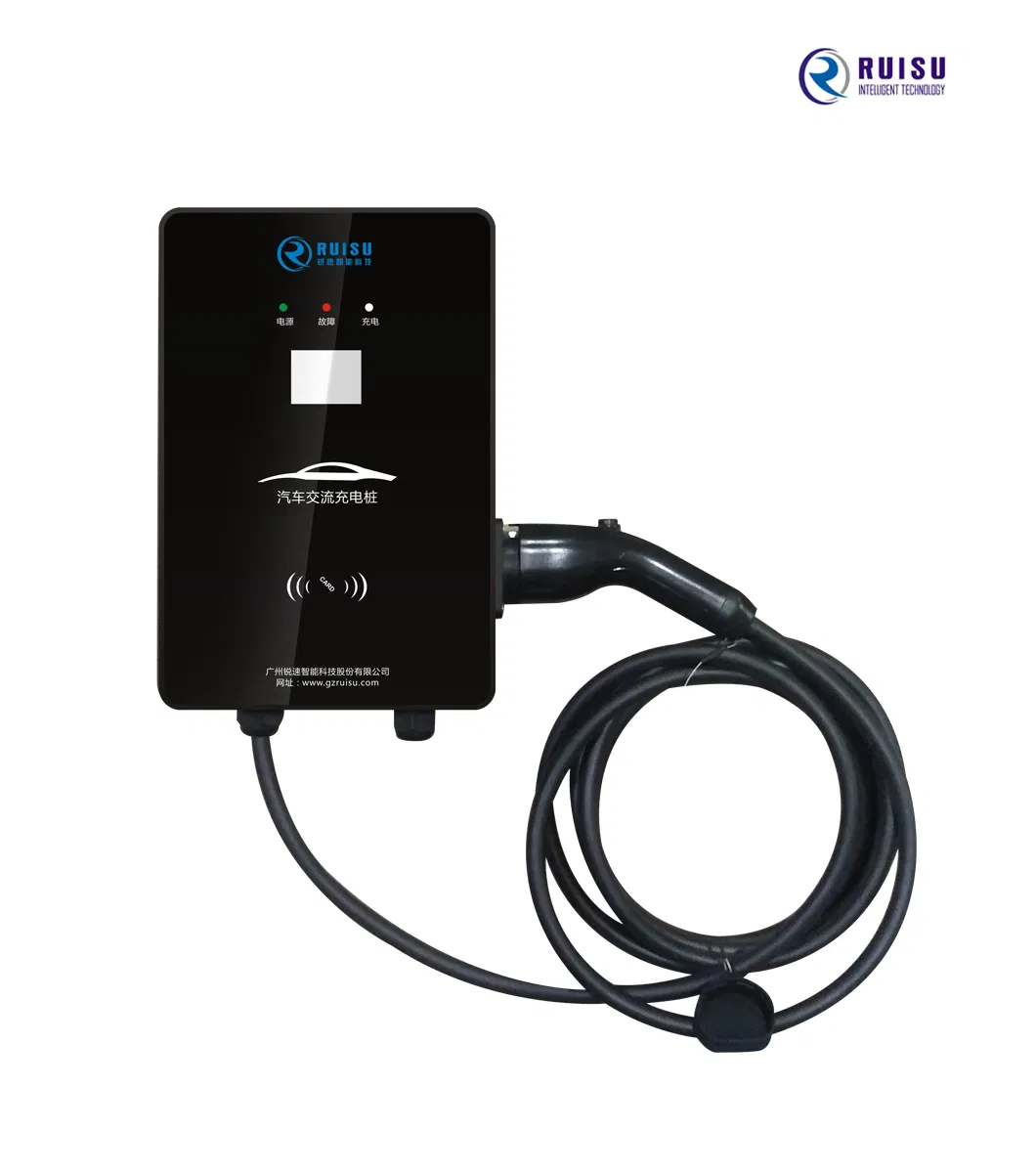 Smart 7kw Single-Phase EV Charging Wall Unit