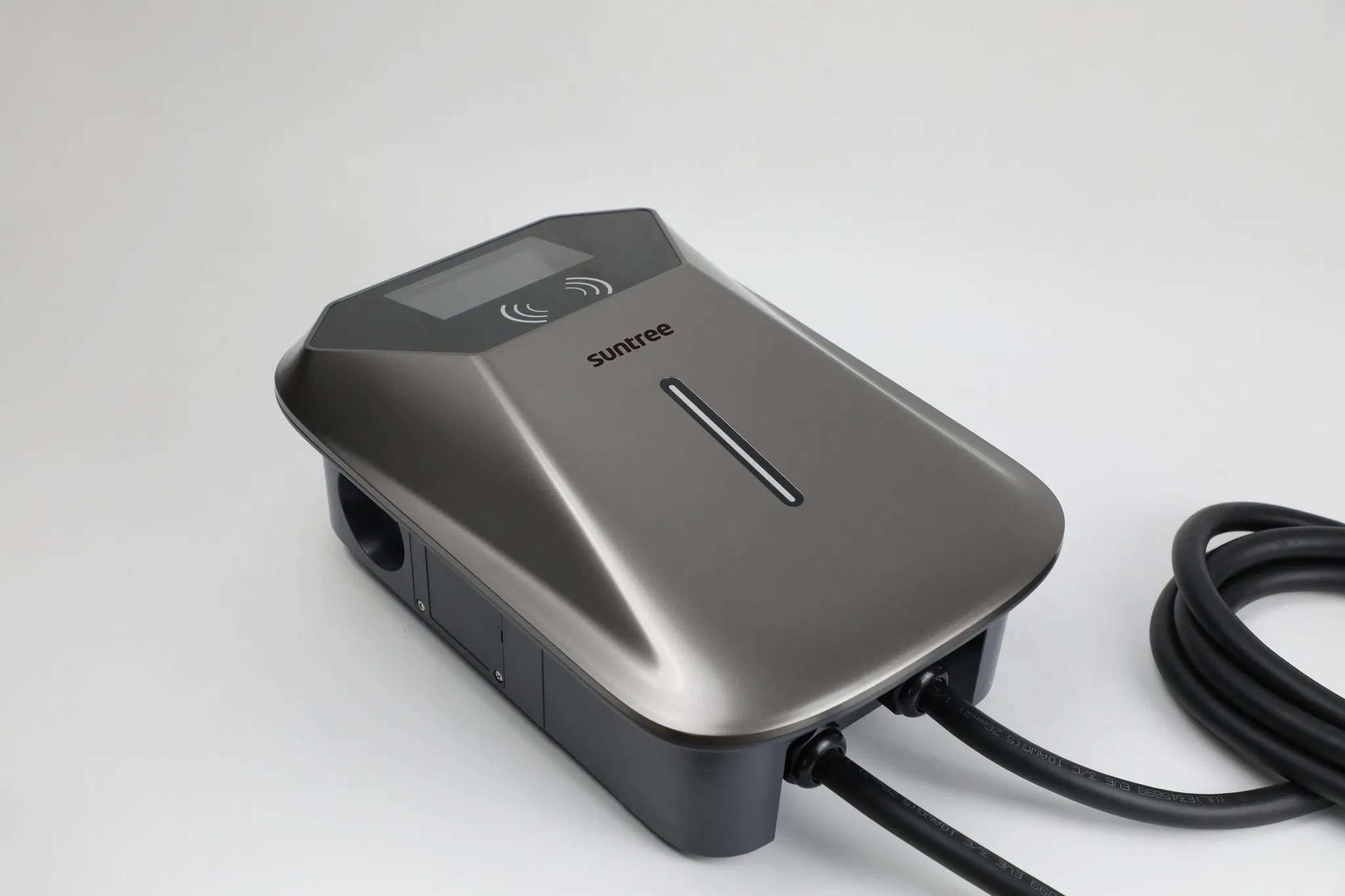 Manufacturer Single Phase 220V Wall 32 AMP 7kw Smart Home AC EV Smart EV Car Charger Wallbox with 4.3inch Screen