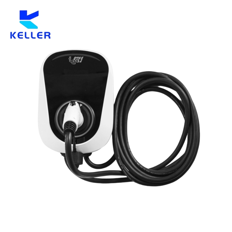 7kw 32A Wall-Mounted AC EV Charging Station Type 2 Smart System for Home