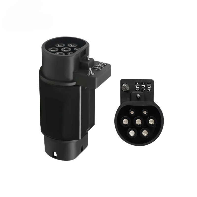 Portable Gbt to Type2 AC EV Charging Adapter for Travel and Home Use