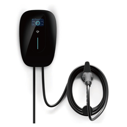DC AC Bluetooth EV Charging Post with Cable Management System