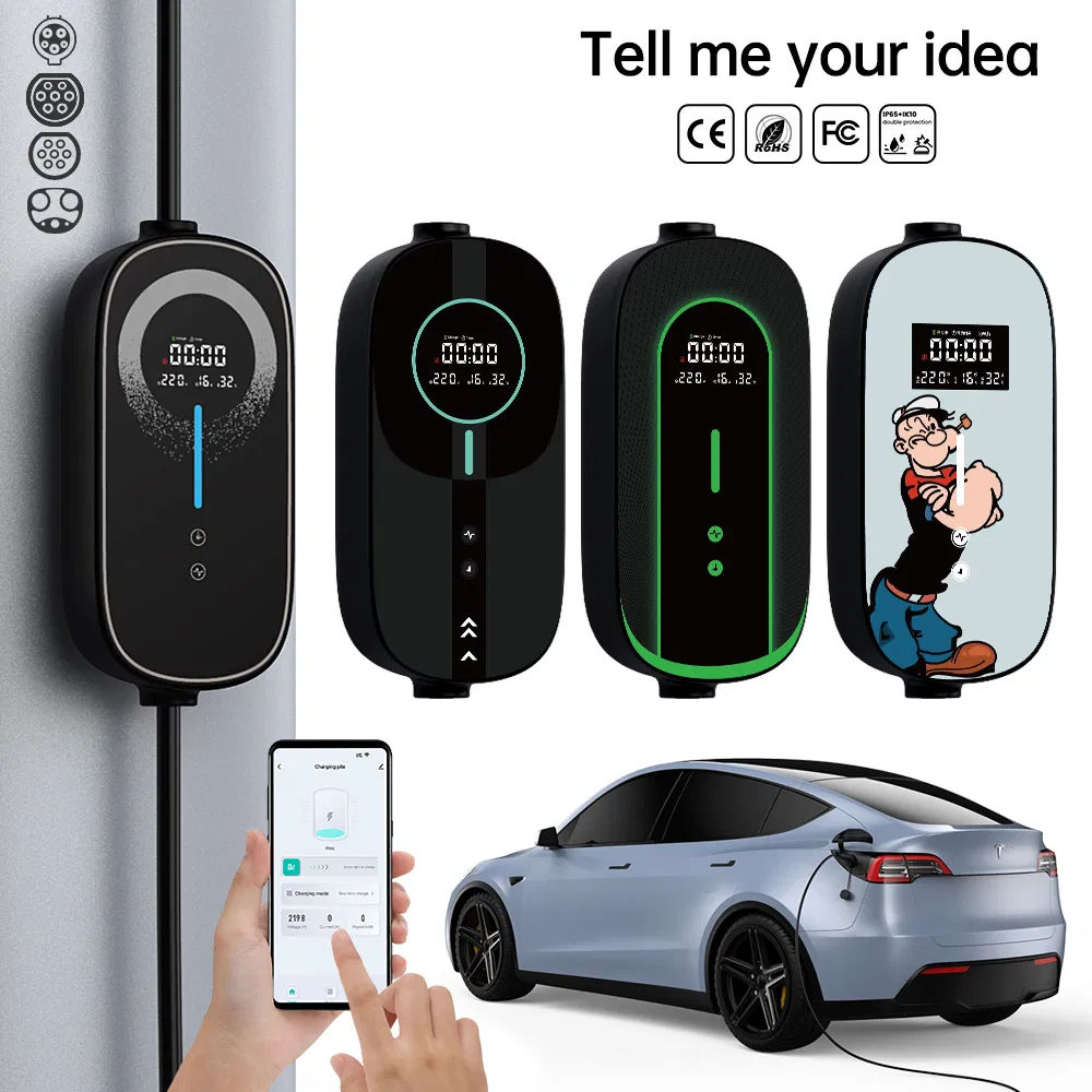 Is There a Portable EV Charger That Works as Mobile Charger for Byd, Matching 7kw 22kw Electric Vehicle Charging Station and Home Charging Requirements