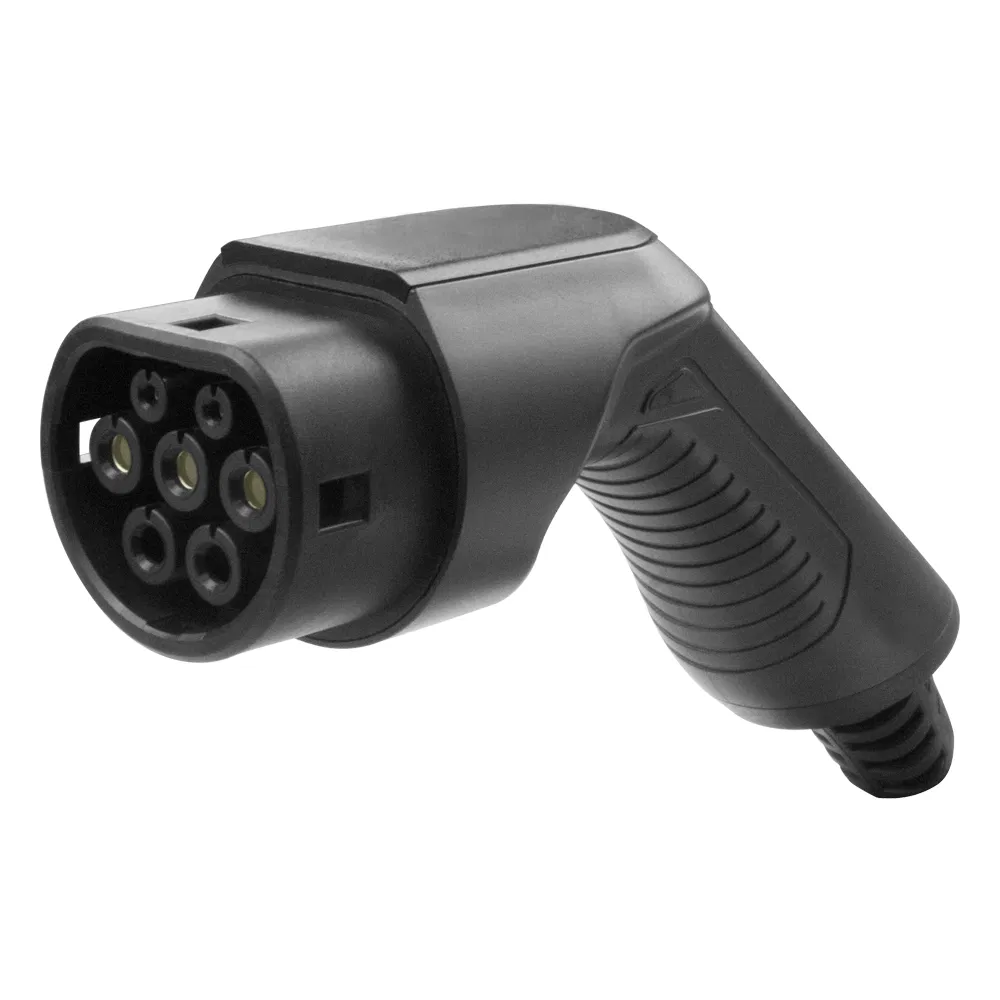 OEM ODM 32A 3 Phase 22kw IEC 62196-2 Type 2 EV Charging Connector Plug with TPU