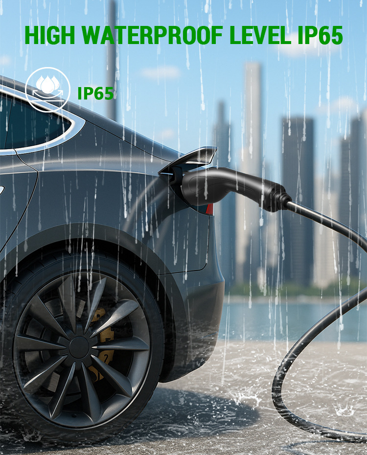 22kw Type 2 EV Charging Plug with 5m Cable for Electric Vehicle Charger