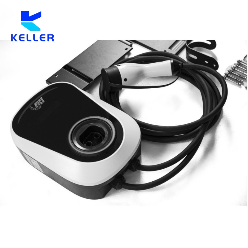 22kw 32A Wall-Mounted AC EV Charging Station Type 2 Smart System for Home