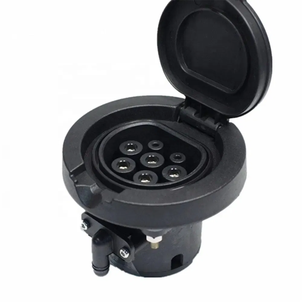 3 Phase 32A Outlet IEC 62196 Type2 EV Charging Socket for EV Car Charger Station Side