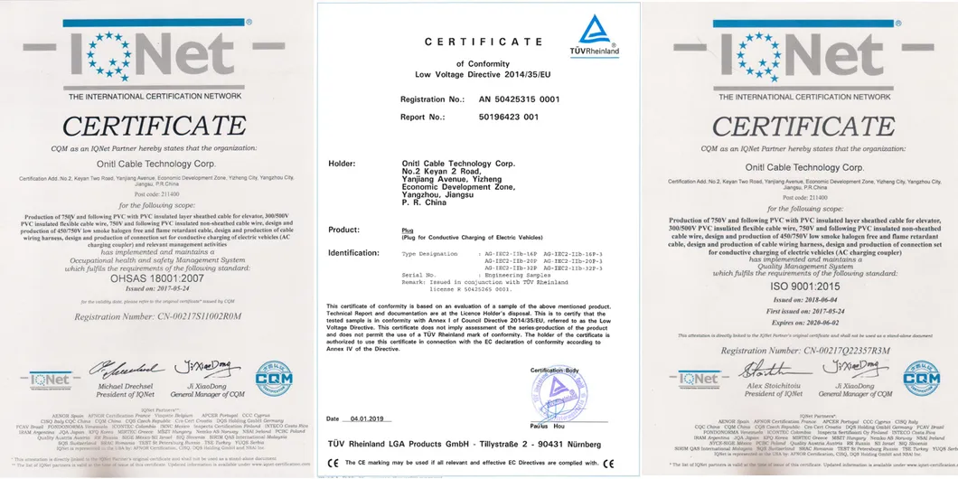 Certification Documents