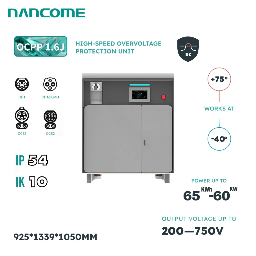 Nancome Industrial Energy Storage System for EV Charging Support with Smart BMS