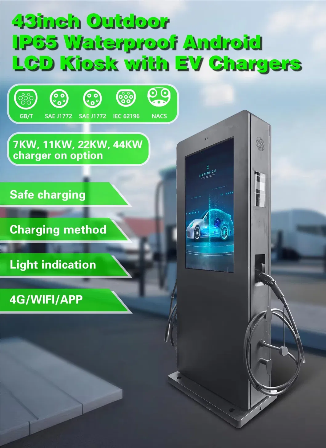 EV Charging Station Display