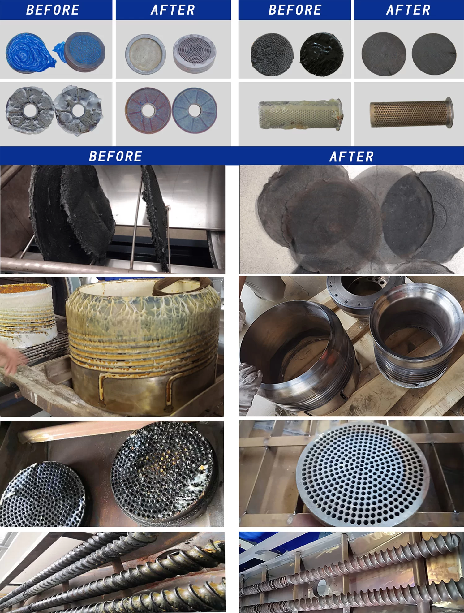 Cleaning Comparison
