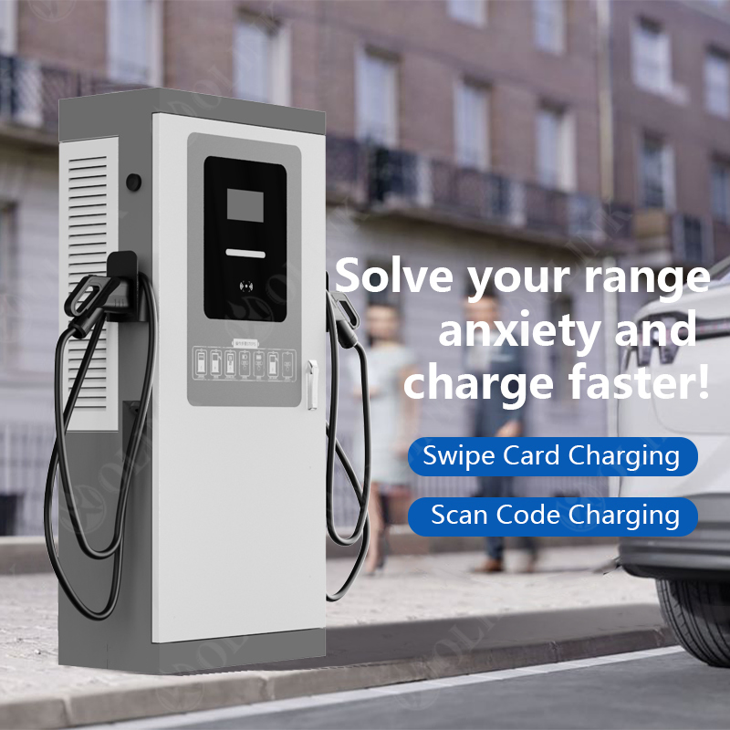 Efficient Olink CCS2 Dual-Port EV Charging Station for Fast Charging
