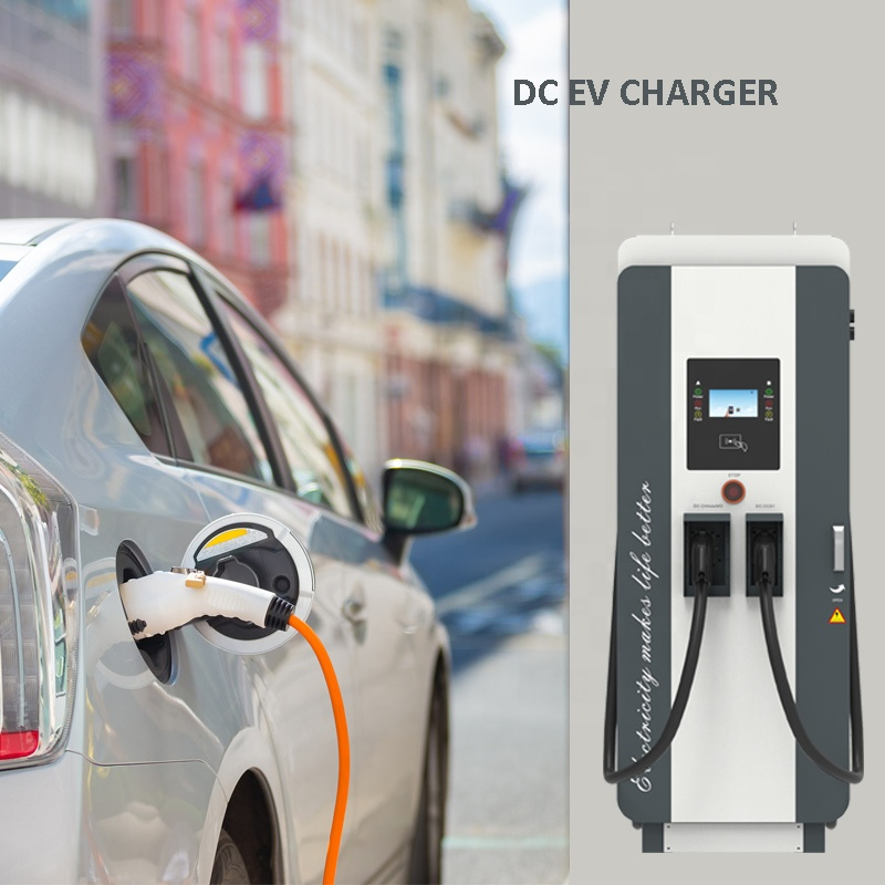 120kw Dual-Port Cc2 Charger Cc1 Charging Guns Fleet Car Charging Station Workplace EV Charging Stations Level 2 EV Charger WiFi
