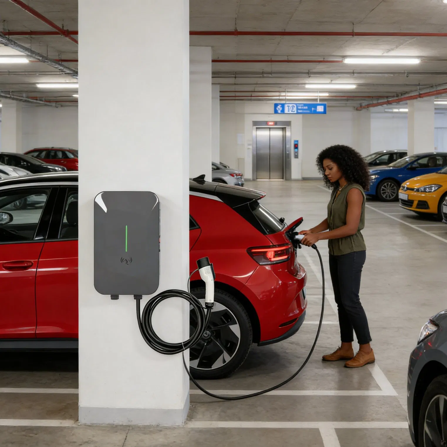 Electric Car Charger Fast EV Wallbox