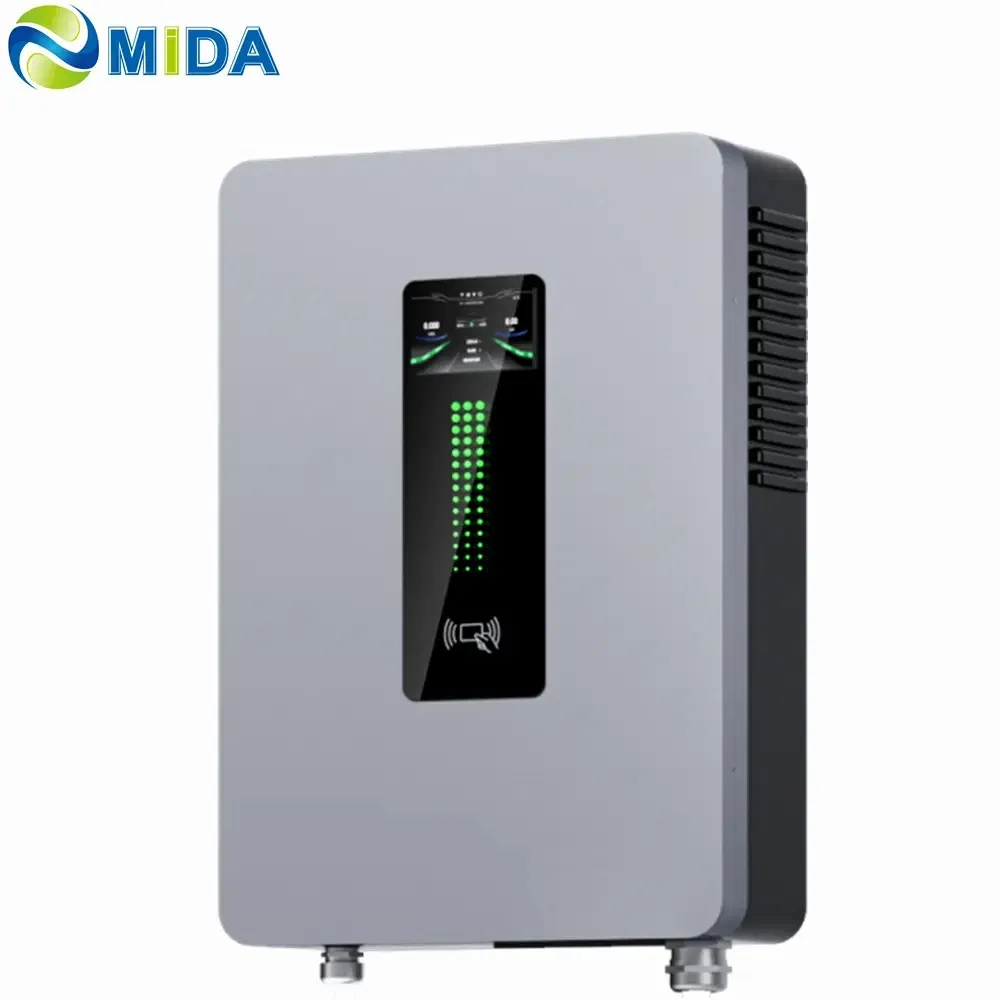 30kw 40kw CCS2 DC Mobile Charger Portable EV Charging Station with LCD Display