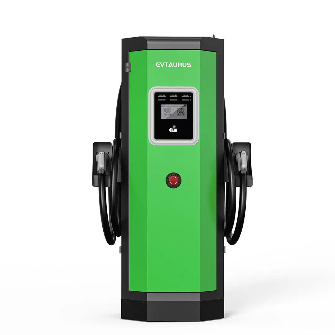 60 Kw Factory Support New Energy DC Charging Pile Car Charging Pile 380 V Double Gun Quick Charging Pile Fast Charging