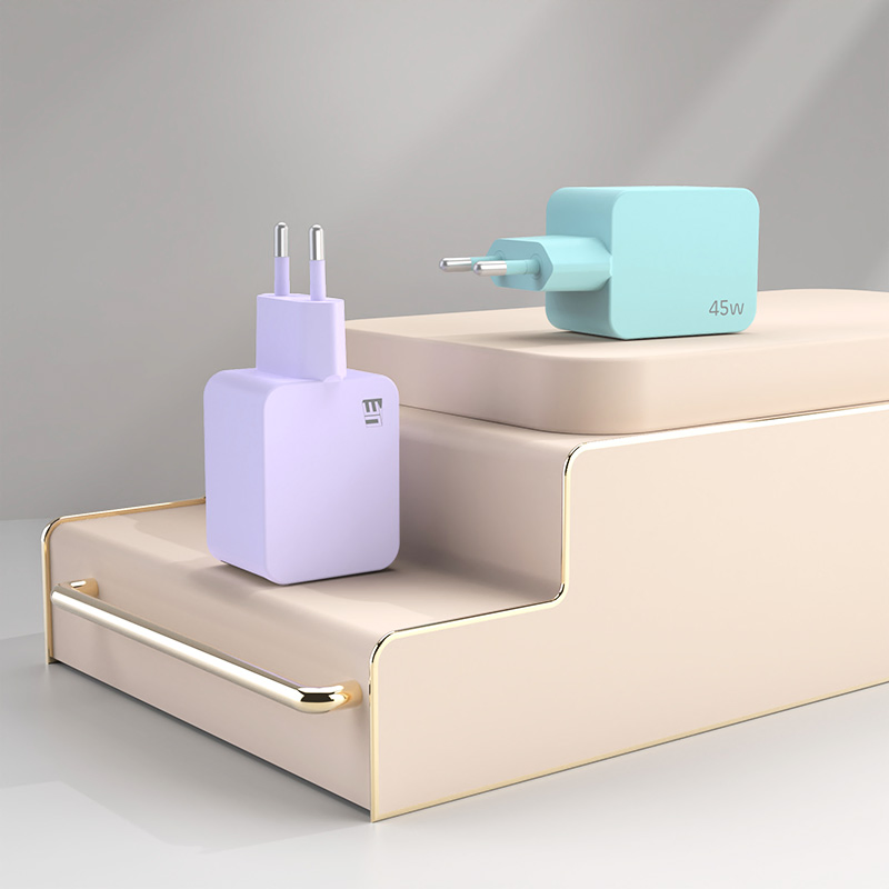 Ue High Quality 45W Chargers Travel Portable EU Plug USB Type-C Pd3.0/QC3.0/PPS Android Phone Adapter Charger for Samsung Honor