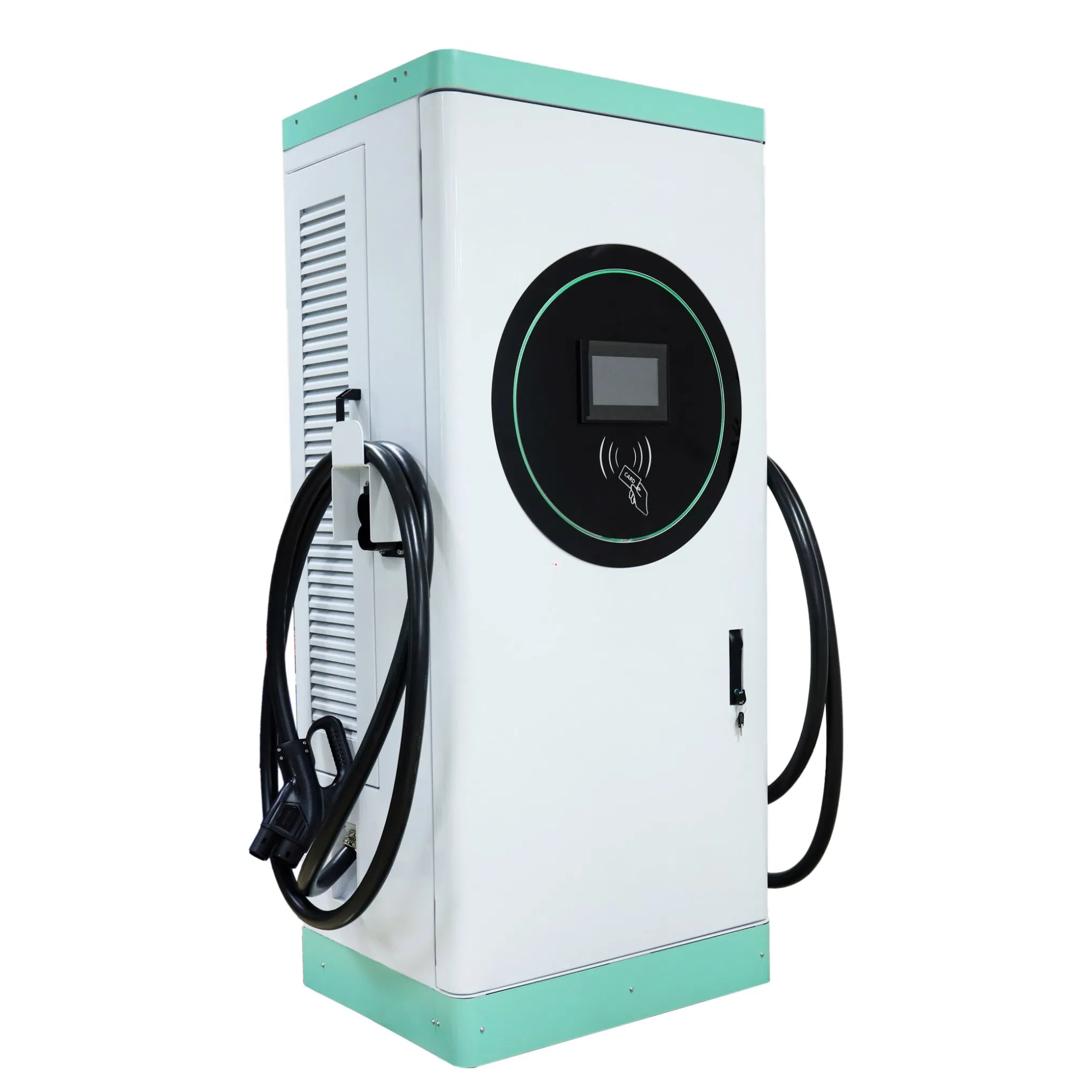 Commercial Level 3 Floor-Mounted 80kw Charging Stations CCS1