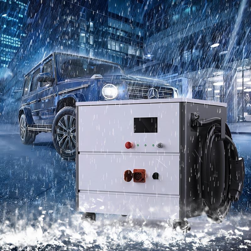 High-Speed DC Charging Station for Electric Vehicle Fleets