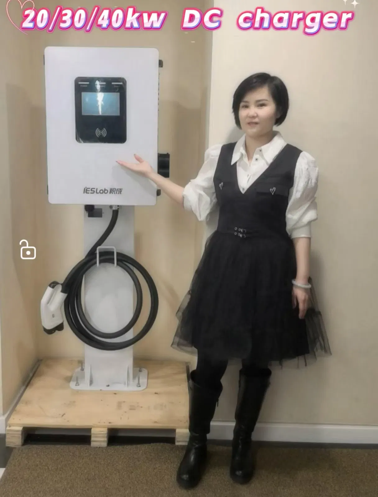 20kw/30kw/40kw Commercial Home Level3 Electric Car DC Fast EV Charging Station