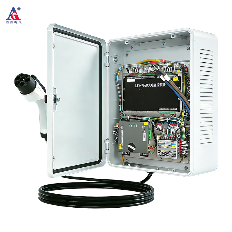 Three Phase 30kw Wallbox EV Charger for Apartment and Condo Installation