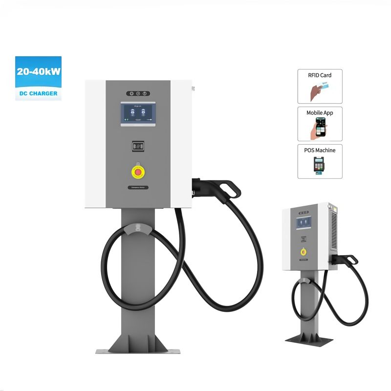 Residential Type 2 Wallbox Charging Station Pile DC PV Powered EV Charger