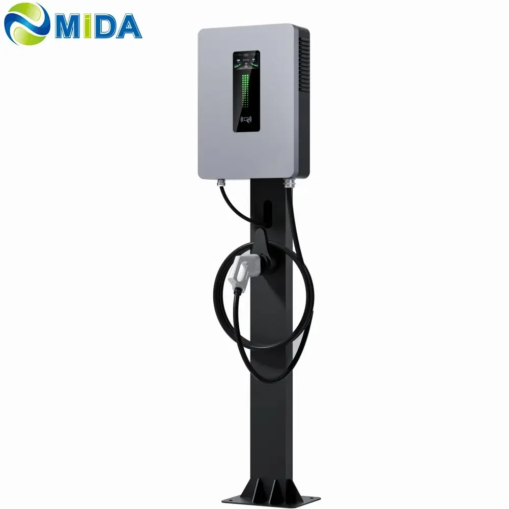 30kw 40kw CCS2 DC Mobile Charger Portable EV Charging Station with LCD Display