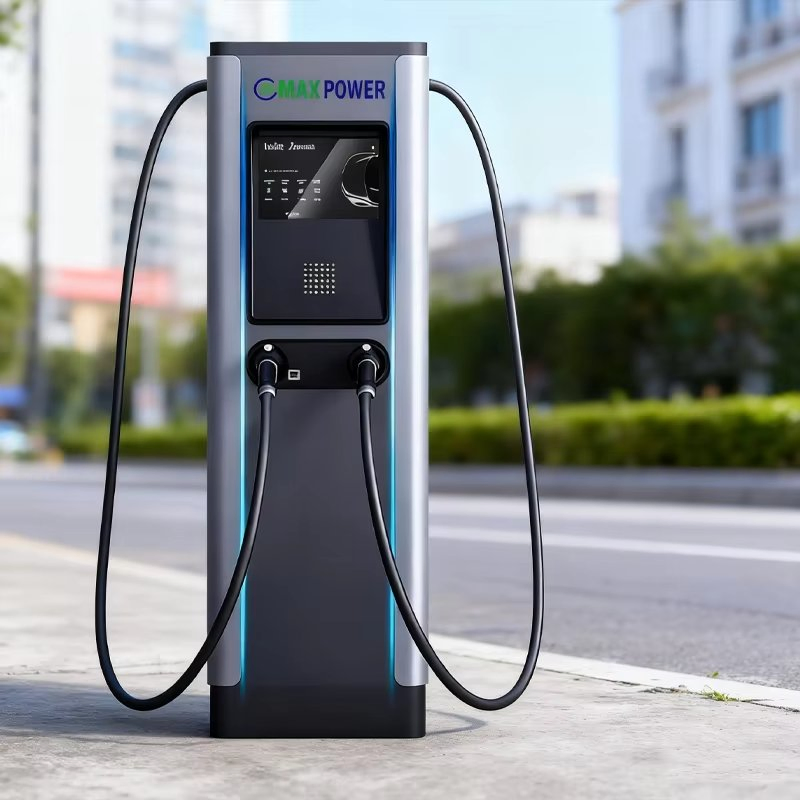 Max Power Dual Ports 44kw AC EV Charging Station for Electric Vehicle