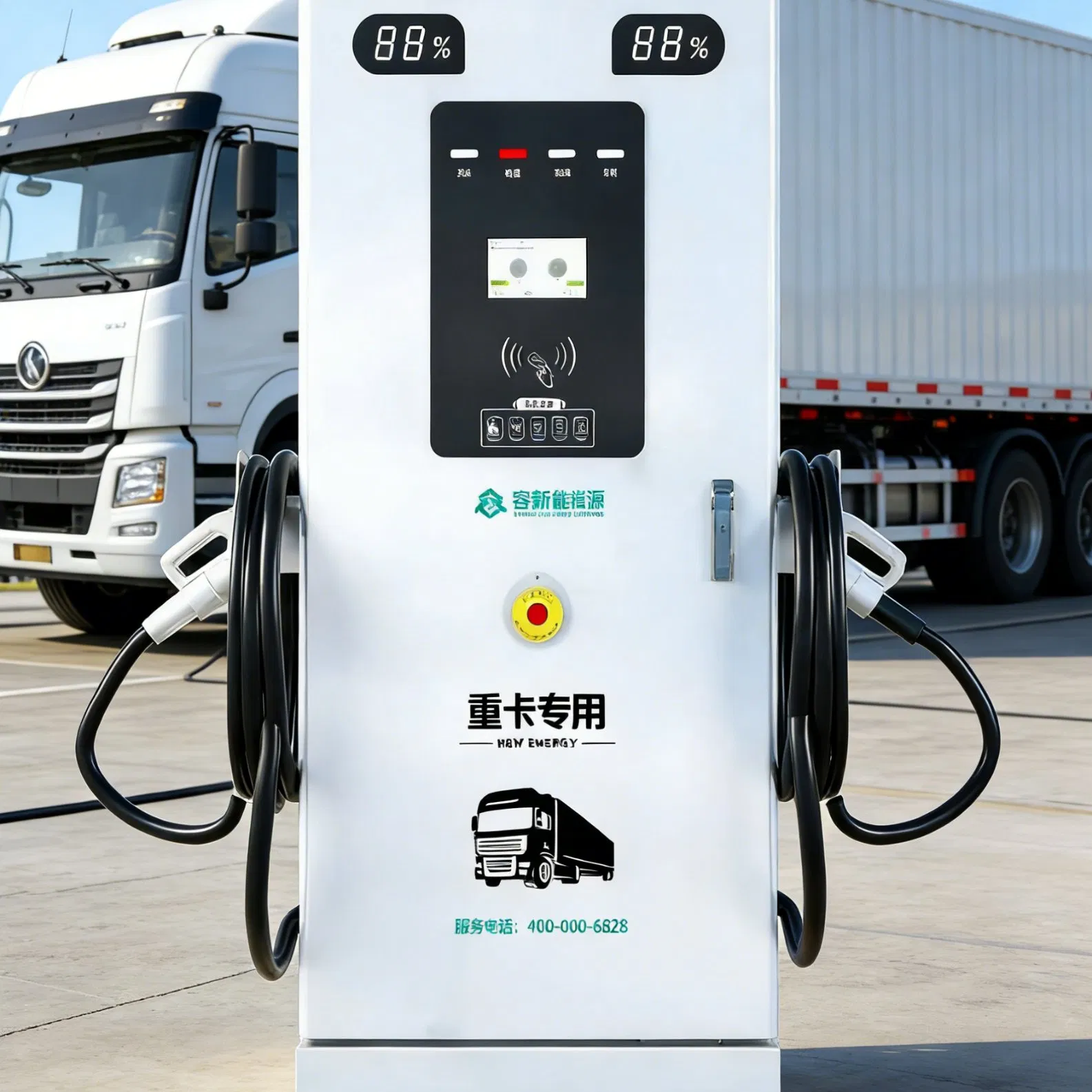 Untethered EV Charger European Flexible Charging Station