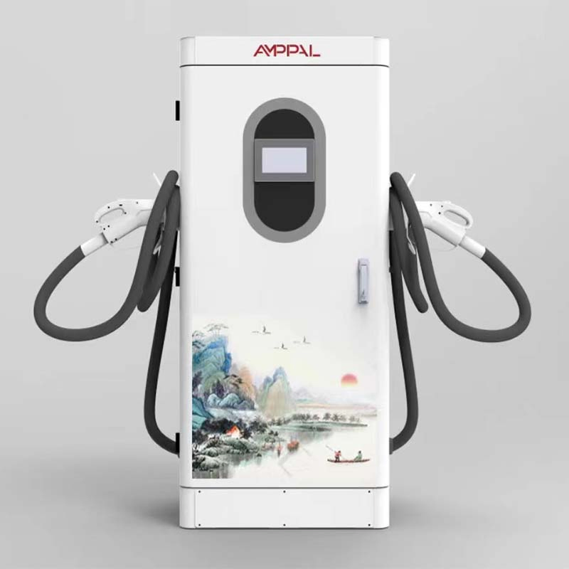 Wholesale Price Intelligent Car Charging Piles Ocpp 1.6j CCS DC EV Stations 60/ 80kw Commercial Fast Electric Vehicle Charger