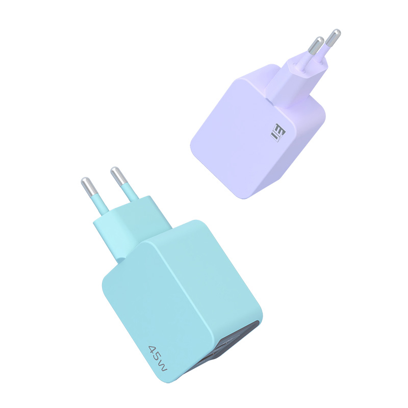 Ue High Quality 45W Chargers Travel Portable EU Plug USB Type-C Pd3.0/QC3.0/PPS Android Phone Adapter Charger for Samsung Honor