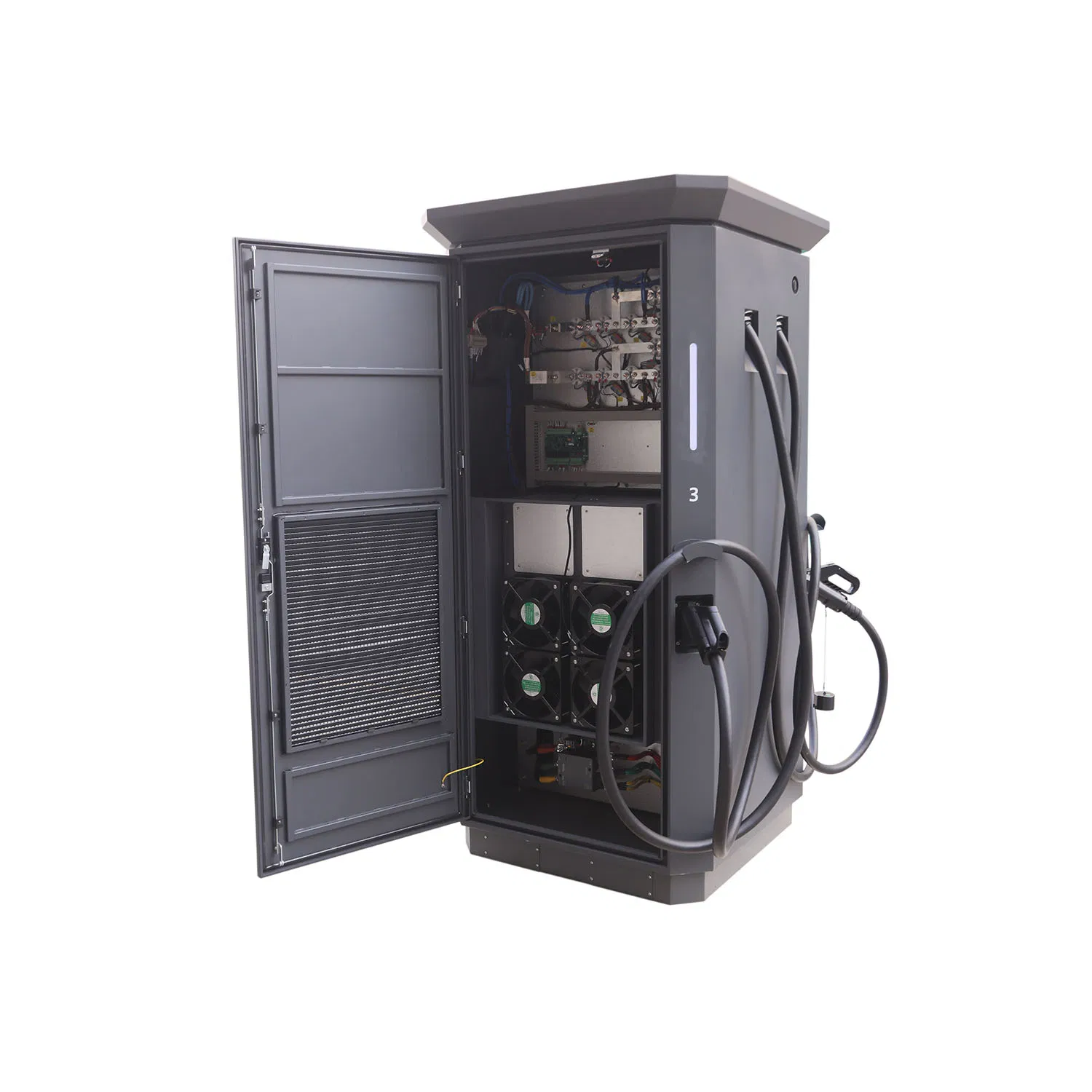 China Manufacturer OEM Level3 Four Plugs 120-480kw Electric Vehicle DC Fast Charger IP54 Floor DC EV Efficient Cars Charging Stations