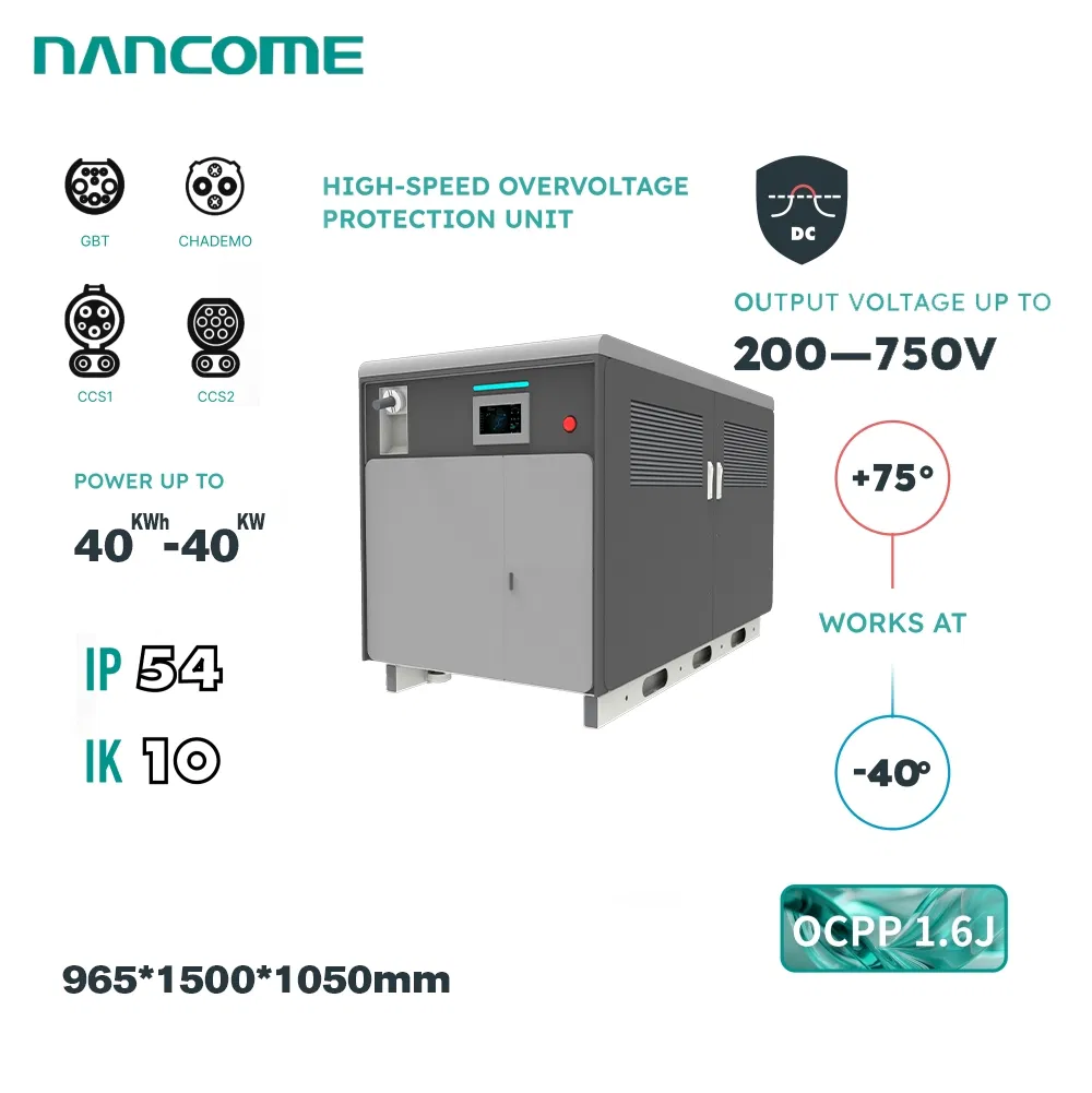 Nancome Integrated Energy Storage System for Home Backup with Smart BMS 141kwh