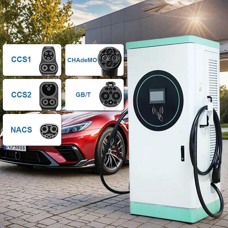 180kw Liquid Cooled Gun DC EV Charging Station Ocpp Gbt Commercial Floor Mounted Fast Charger