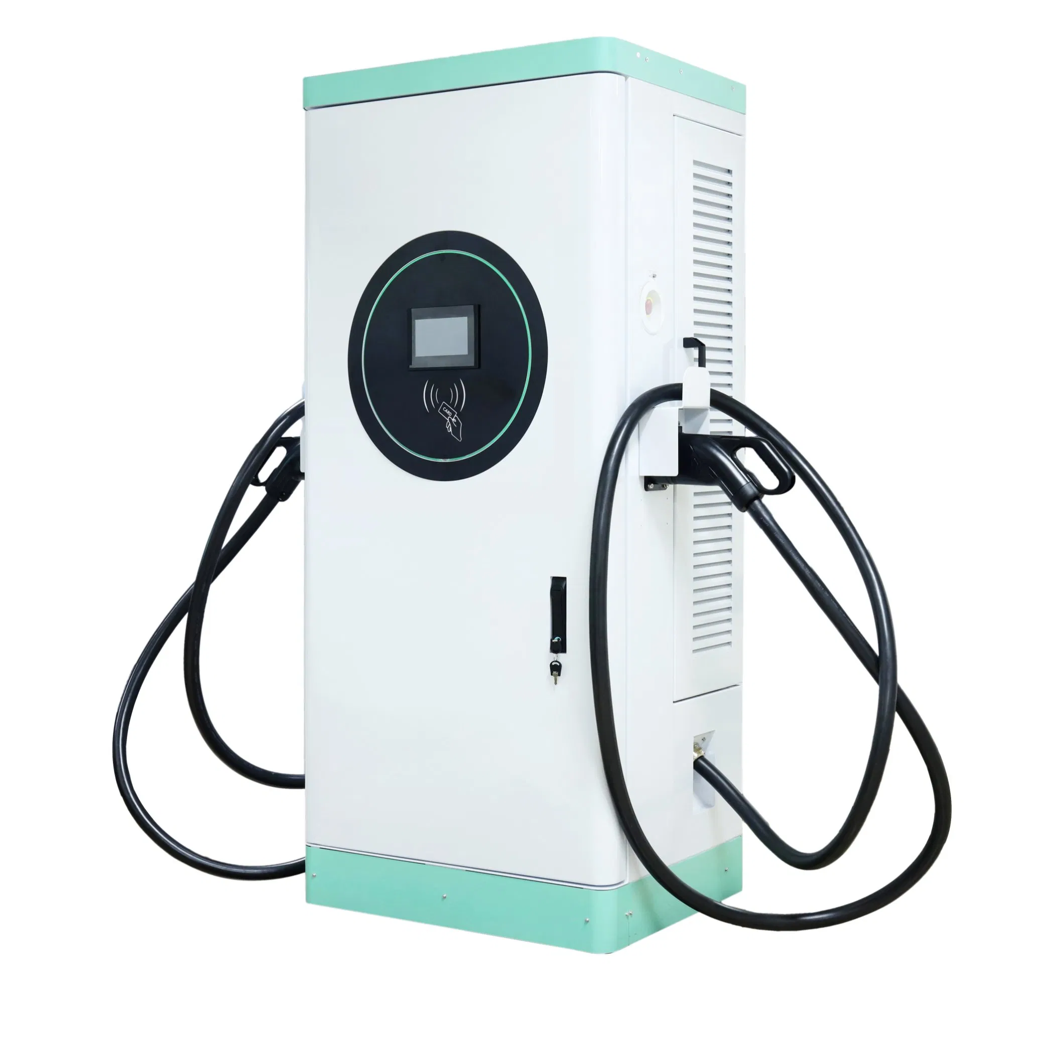 Commercial Level 3 Floor-Mounted 80kw Charging Stations CCS1