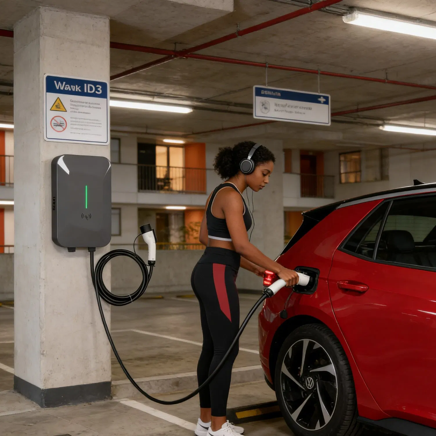 Type 2 Charger Three Phase Industrial EV Portable