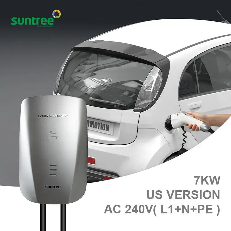 Wholesale Home Commercial Cost Price EV Charger Level 2 Type1 EV Charging Station