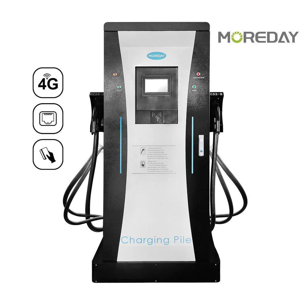 Industrial 60kw 120kw 160kw DC EV Charger Electric Car Fast Combo CCS 1/2 EV Charger with Advertisement Display