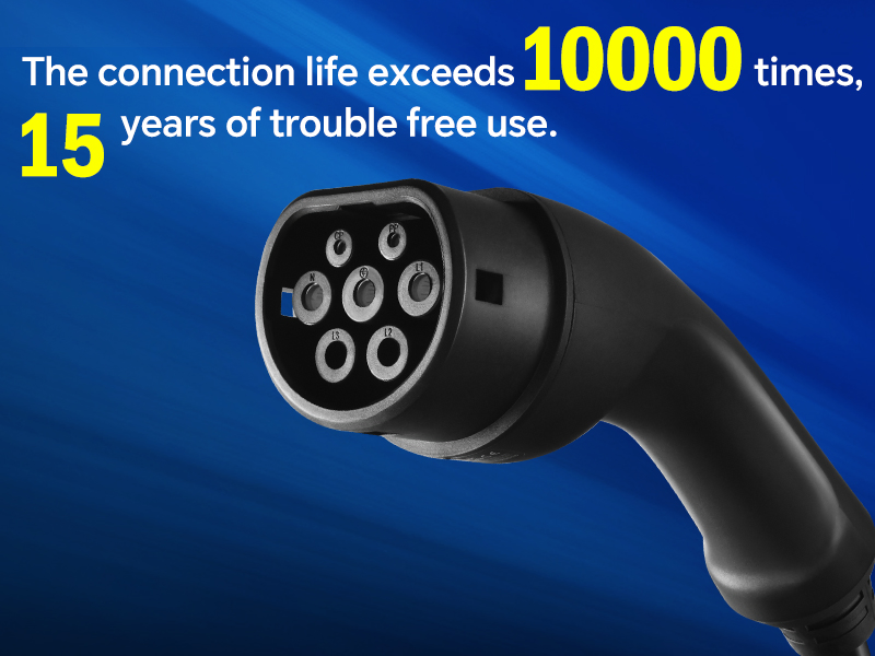 High-Power 22kw 32A Three-Phase Type 2 Portable EV Charger