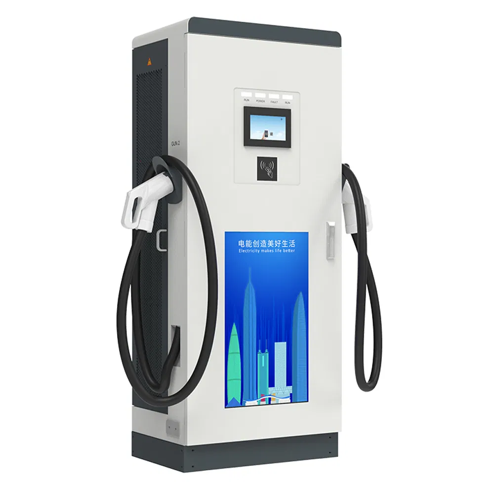 240kw Single or Dual Port GB/T Connector EV Charging Station for Cars