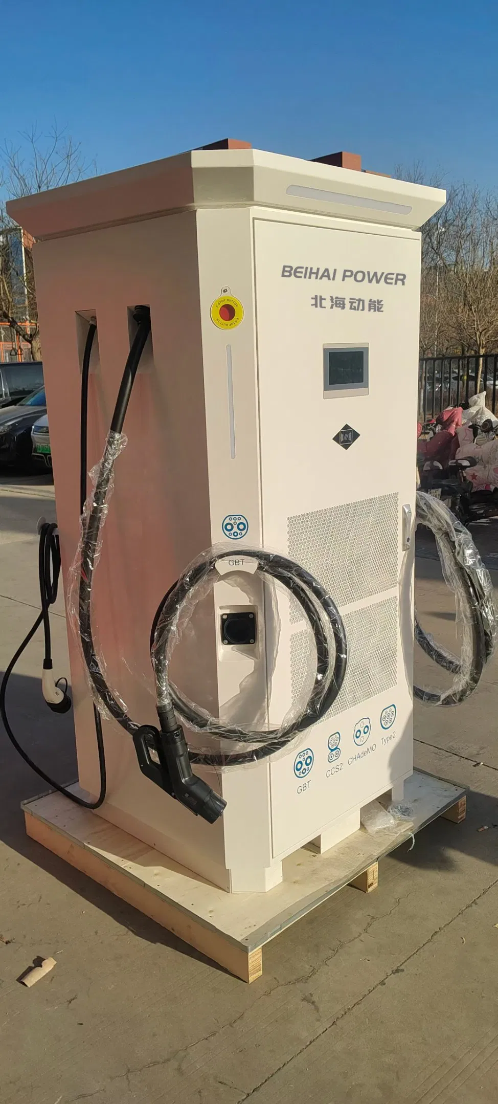 China Manufacturer OEM Level3 Four Plugs 120-480kw Electric Vehicle DC Fast Charger IP54 Floor DC EV Efficient Cars Charging Stations