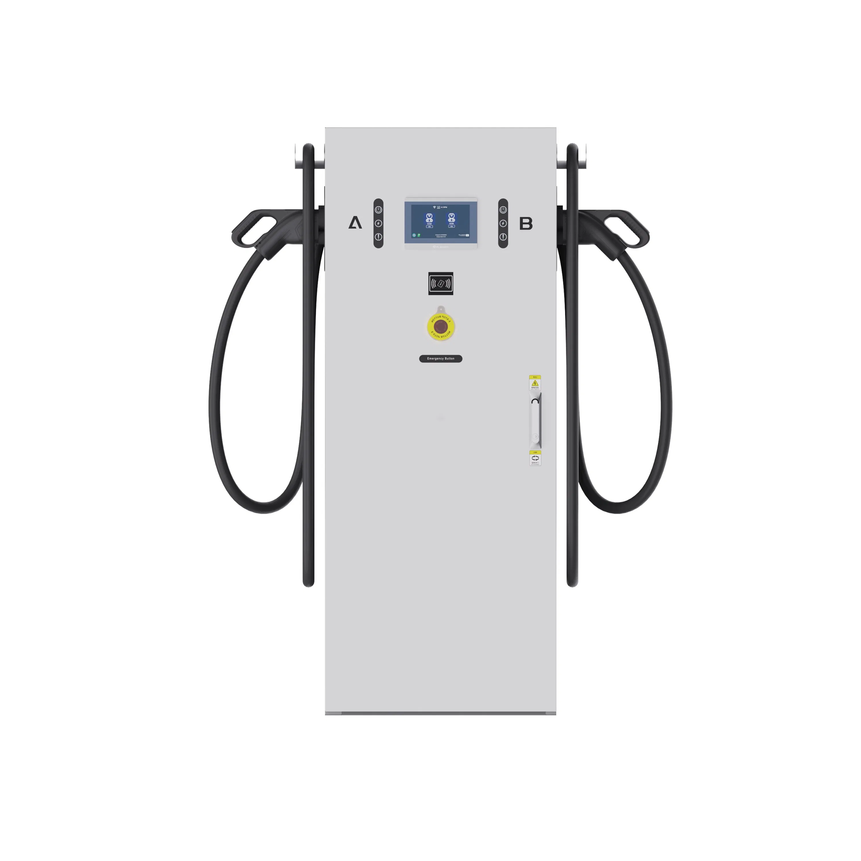 High-Power 120kw DC EV Charger with RFID Access Control