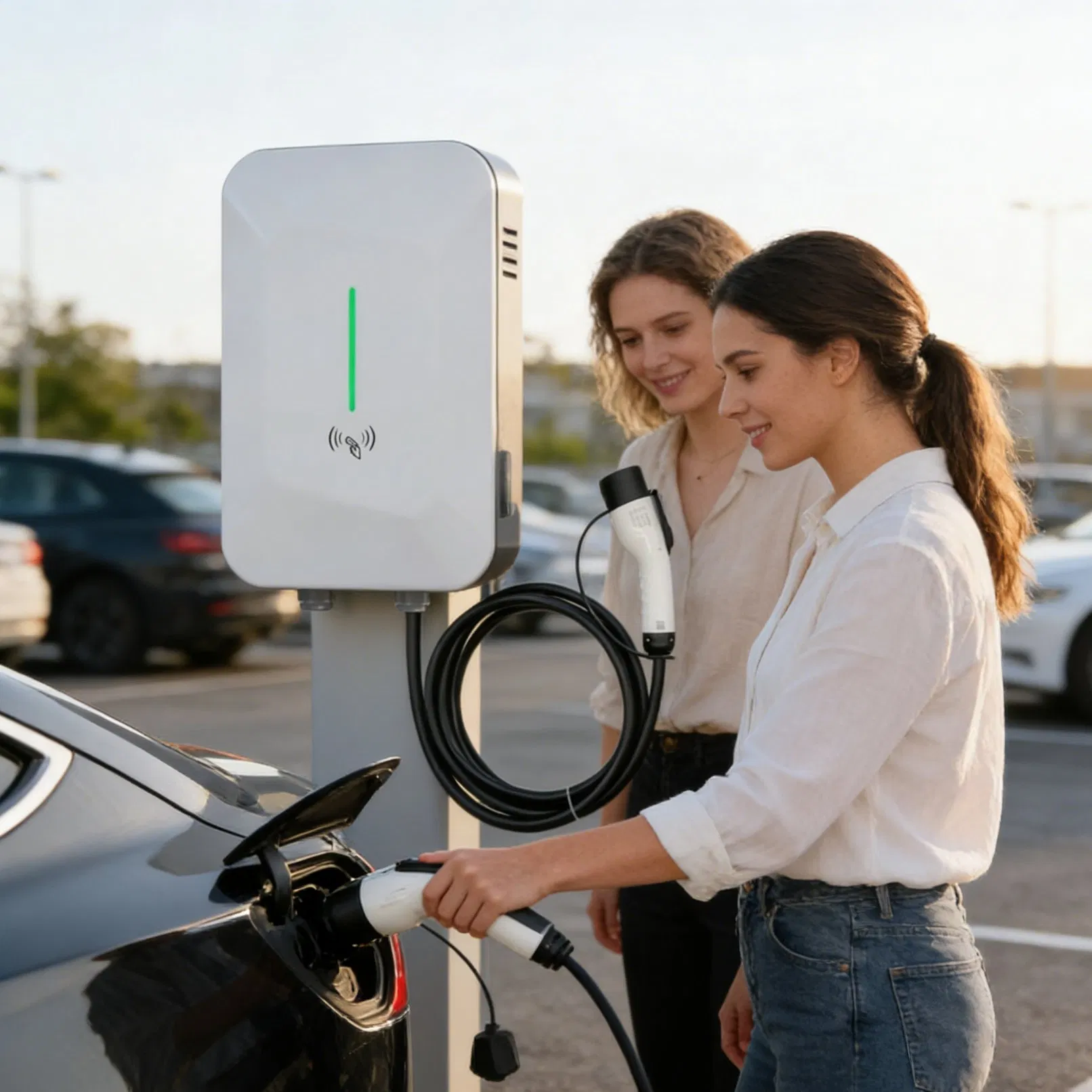 Commercial 11kw AC EV Charger for Hotel Guests with RFID Access Control (CE Certified)