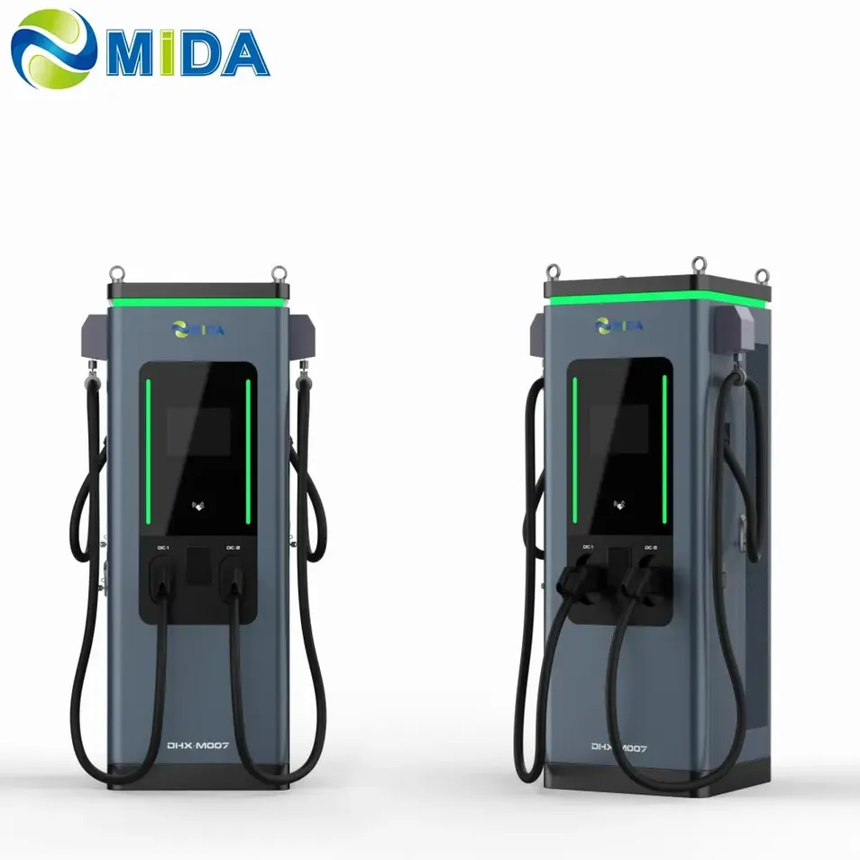 DC Fast Solar EV Charger Station