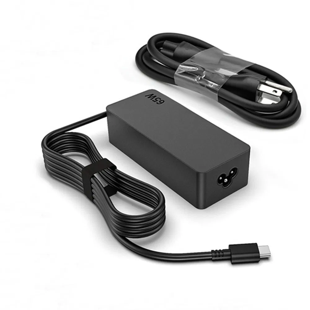 Original Quality Lenovo 65W 20V 3.25A Type USB C Portable Laptop Battery Charger for Notebook Lenovo Asus DELL HP Apple Acer Universal Parts AC Power Adapter
