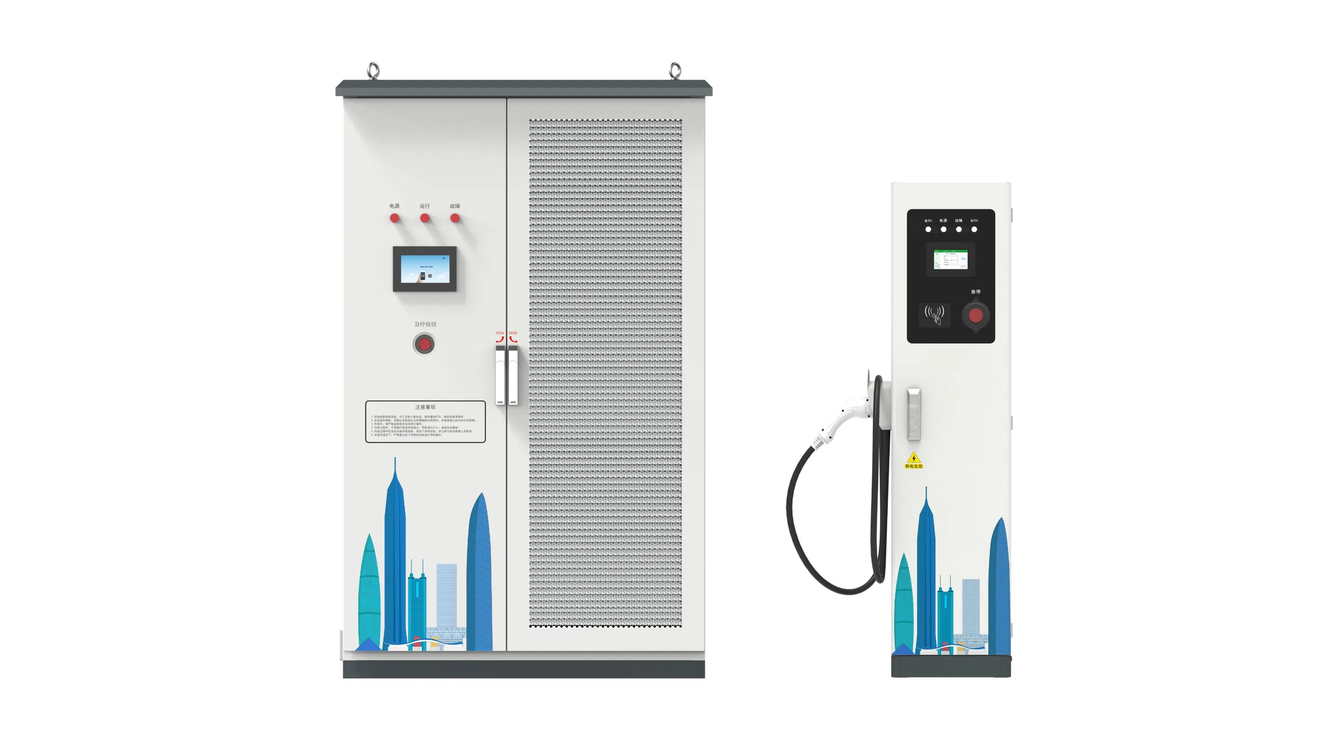 240kw 360kw 480kw 720kw Level 3 Rapid Commercial EV Charging Stations Split DC Charger