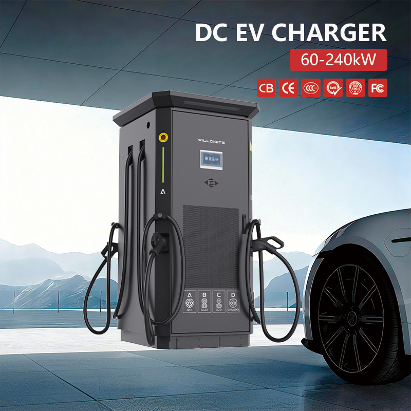 OEM or ODM Fast Electric Vehicle Battery Charger with Three or Four Guns &amp; V2g/V2l/V2h Support 240-480kw EV DC Car Pile CE Certification