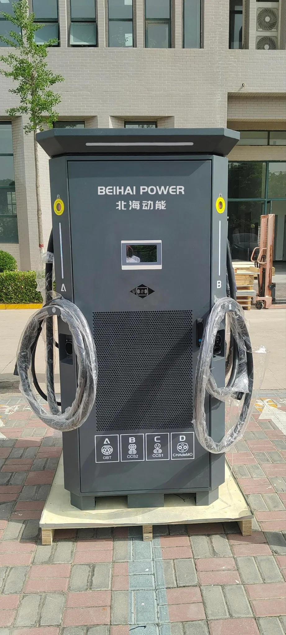 China Manufacturer OEM Level3 Four Plugs 120-480kw Electric Vehicle DC Fast Charger IP54 Floor DC EV Efficient Cars Charging Stations