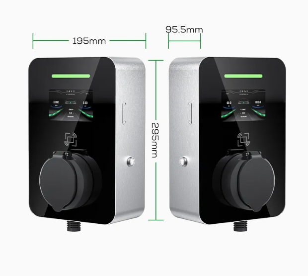 7kw/11kw/22kw 3 Phase Type 2 IP 66 AC EV Charger Wallbox Electric Vehicle Charging Station Commercial Version