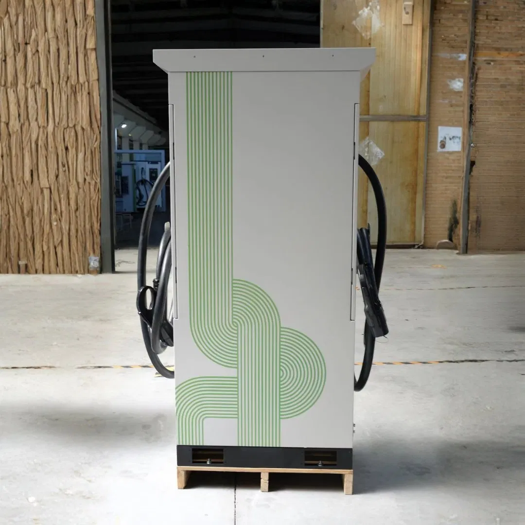 Public DC 60kw Dual Port EV Charging Station with Ocpp1.6 and APP Control