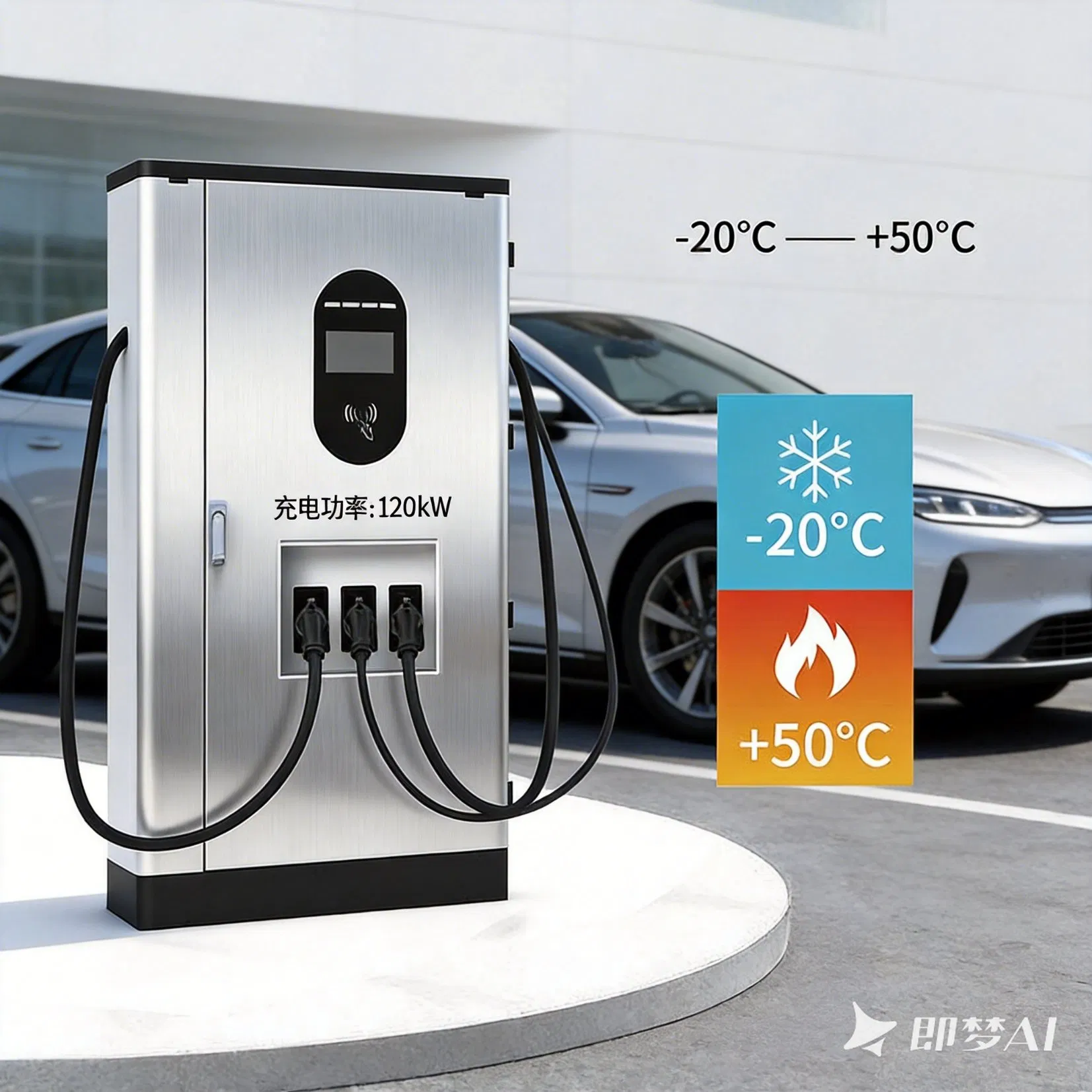 11kw Single Phase Smart EV Charger with WiFi Control